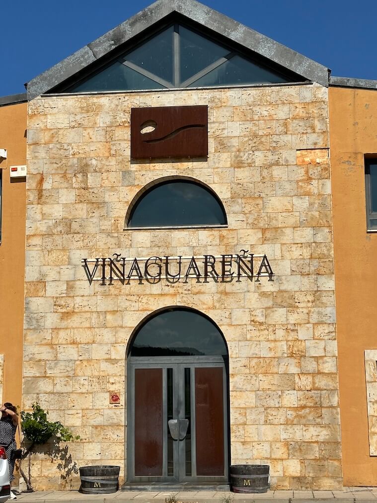 Sign Outside The Winery